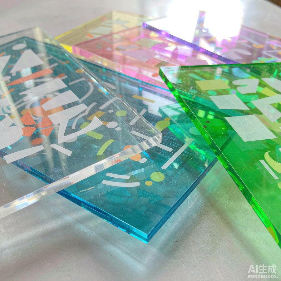 临沂亚克力制品面板丝印工业案例