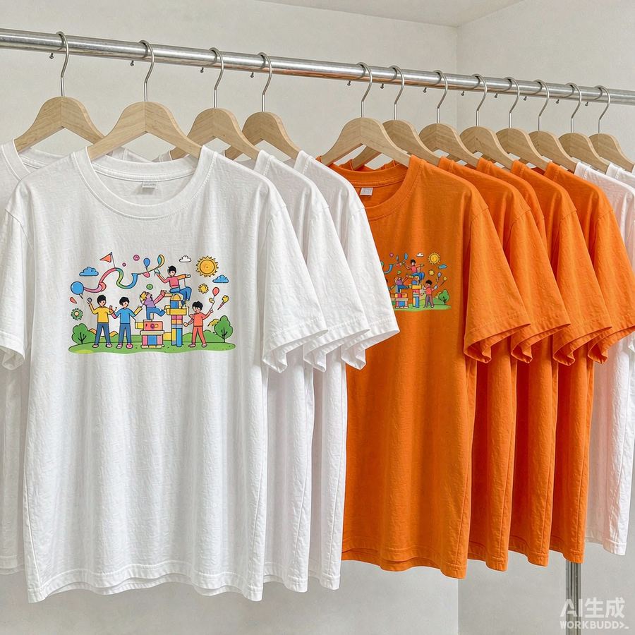 临沂团建服DTF烫画批量印花案例