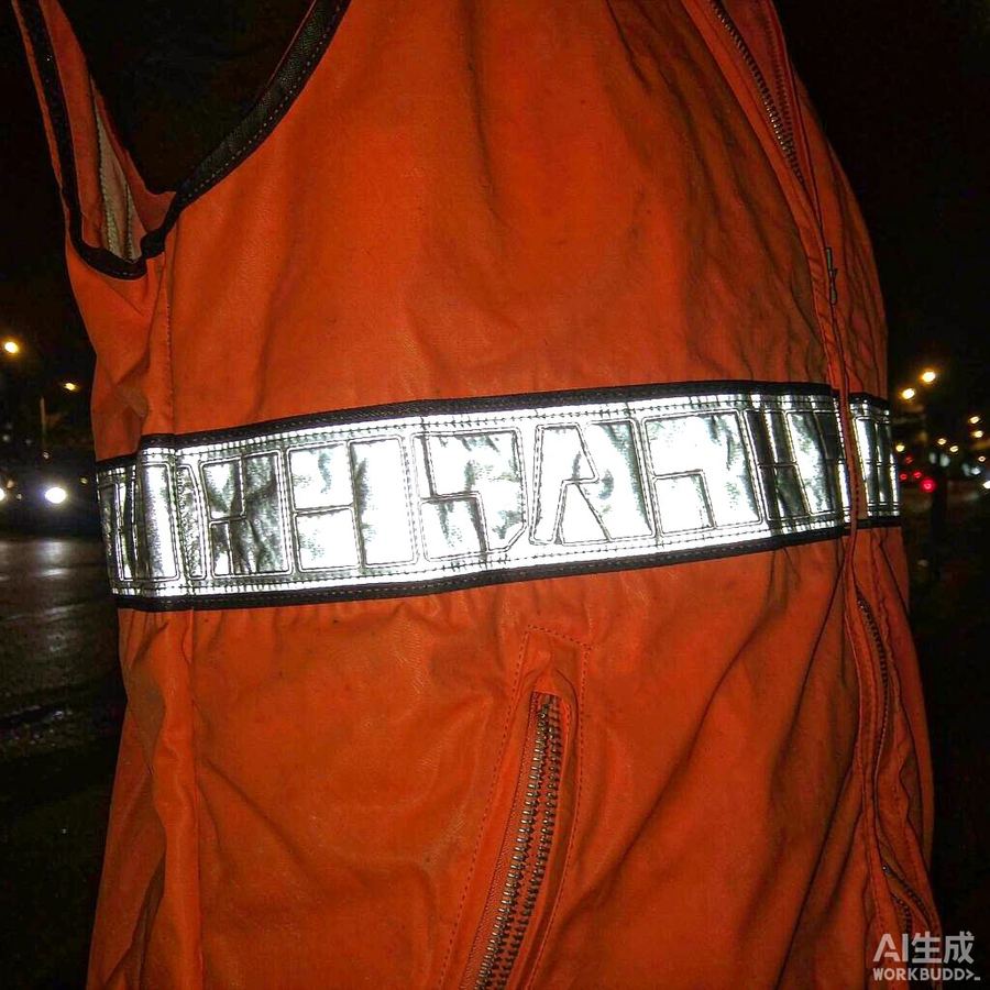 临沂反光马甲印花成品图